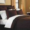 Classic Quilt Standard Sham in Coffee Stripe