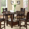 Morgan Drop Down Round To Square Counter Height Table