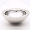 Simply Stainless 15.5" Double Walled Vessel Sink with Overflow