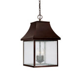 Collins Hill Outdoor Hanging Lantern in New Bronze