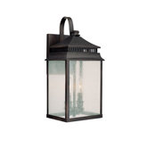 Sutter Creek Two Light Outdoor Wall Lantern in Old Bronze