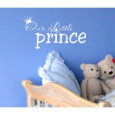 Our Little Prince Wall Decal