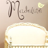 Cute Birdie Wall Decal