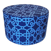 Web Pouf Cotton Ottoman