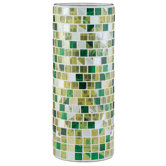 Living 2Easy Interchangeable Lamp Shade in Yellow and Green