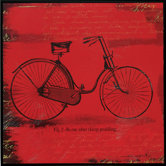 Bicycle I / II Framed Art (Set of 2)