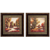Sullivan Creek I and II Framed Print Set