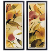 Fiesta I and II Framed Print Set