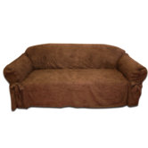 Faux Suede Sofa Slipcover