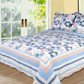 Pansy Quilt Set