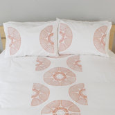 Radial Bloom Standard Pillow Cover