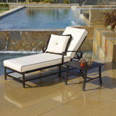 La Jolla Chaise Lounge with Cushion