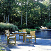 Amalfi Round Glass Top Table