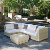 Westport Sectional Deep Seating Group with Cushions