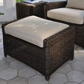Sag Harbor Deep Seating Ottoman