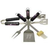 NASCAR 4-Piece BBQ Grill Tool Set