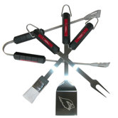 NFL 4-Piece BBQ Grill Tool Set