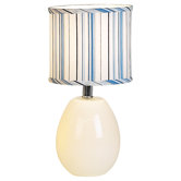 Glow Melon Table Lamp in White