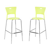 Mimi Barstool in Green (Set of 2)