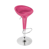 Scooper Bar Stool in Pink