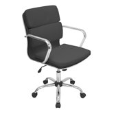 Bachelor Mid-Back Leatherette Office Chair