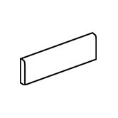 Brixton 3" x 9" Bullnose in Sand