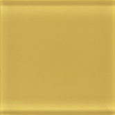 Glass Reflections 4 1/4" x 4 1/4" Glossy Wall Tile in Honey Bee