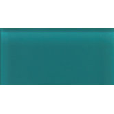 Glass Reflections 4 1/4" x 8 1/2" Glossy Wall Tile in Almost Aqua