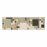 Innova 3" x 12" Decorative Magic Border in Pebble Beach