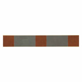 Veranda 3" x 20" Decorative Border in Patina and Copper