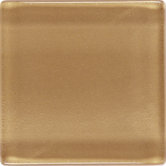 Isis 12" x 12" Glass Mosaic Tile in Amber Gold