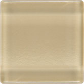 Isis 12" x 12" Glass Mosaic Tile in Creampuff