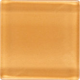 Isis 12" x 12" Glass Mosaic Tile in Marigold