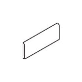 Polaris 2" x 8" Glazed Bullnose in Gloss Almond