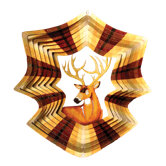 Designer Deer Wind Spinner