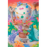 Dino Balloon - 60 Piece Kids Puzzle