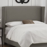 Nail Button Upholstered Headboard