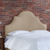 Velvet High Arch Panel Headboard