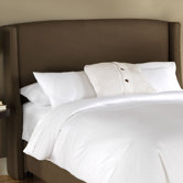 Nail Button Wingback Headboard