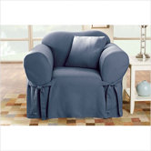 Cotton Duck Club Chair Slipcover