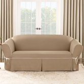 Cotton Duck Sofa Slipcover