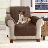 Soft Suede Pet Chair Cover