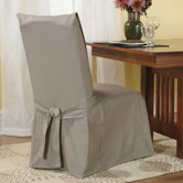 Cotton Duck Dining Chair Slipcover