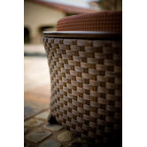 Luxe Ottoman with Cushion