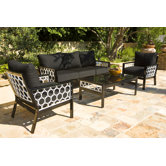 Parkview Cast Deep Seating Group with Cushions