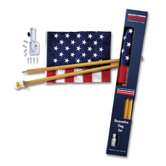 Decorative United States Traditional Flag Set