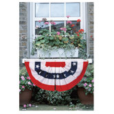 Patriotic Pleated Flag