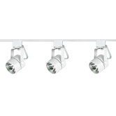 Four Light Track Kit in White