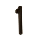 4" Address Light in Black (number 1)