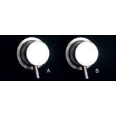 Mina Slot Mixer Diverter Faucet Shower Faucet Trim Only